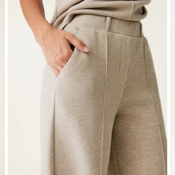 OGL NWT 2 Pcs Set FuzzLuxe Split Hem Top & High Waisted Straight Leg Pant, Sz XS - Picture 8 of 16